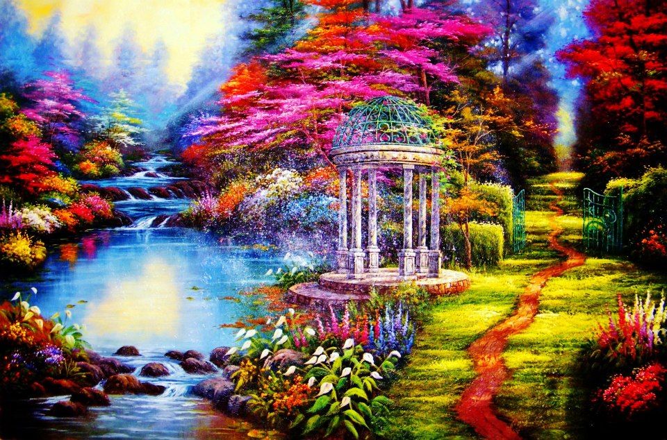 Garden Of Prayer The X Gallery Wrapped Canvas Thomas