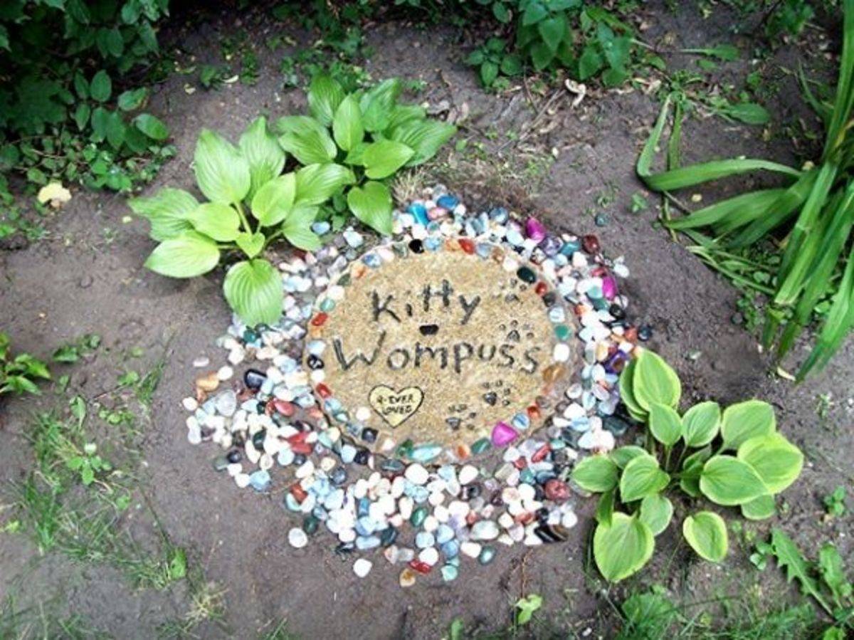 Small Tree Memorial Garden Stone Ring Personalized Gifts