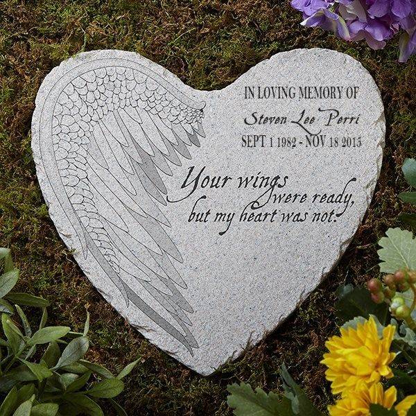 Engraved Memorial Garden Stone Memorial Garden Stones