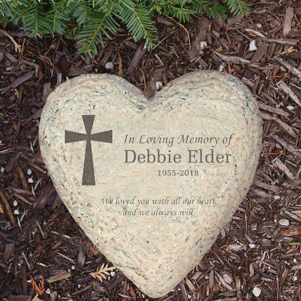 Personalized Engraved Garden Stone Inch Garden Stone
