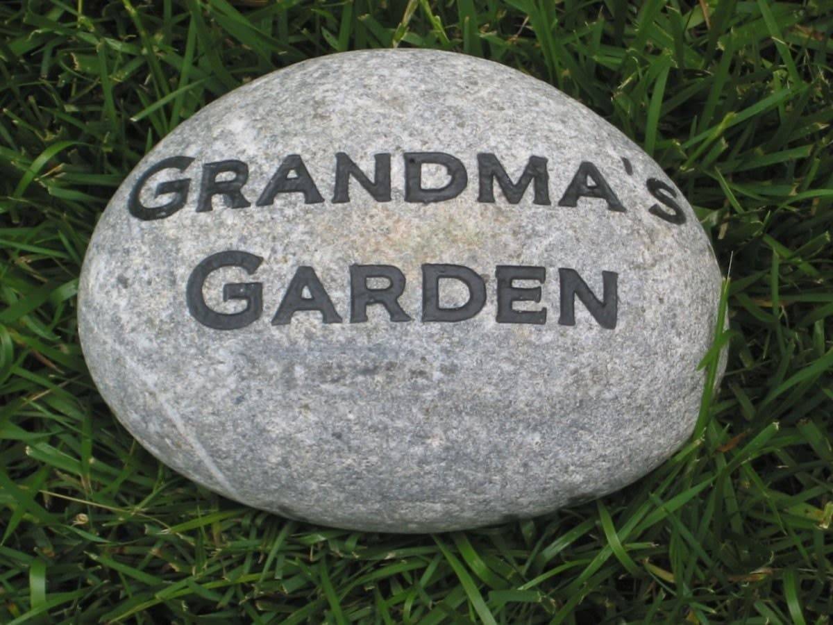 Personalized Garden Stone Gift Ideas