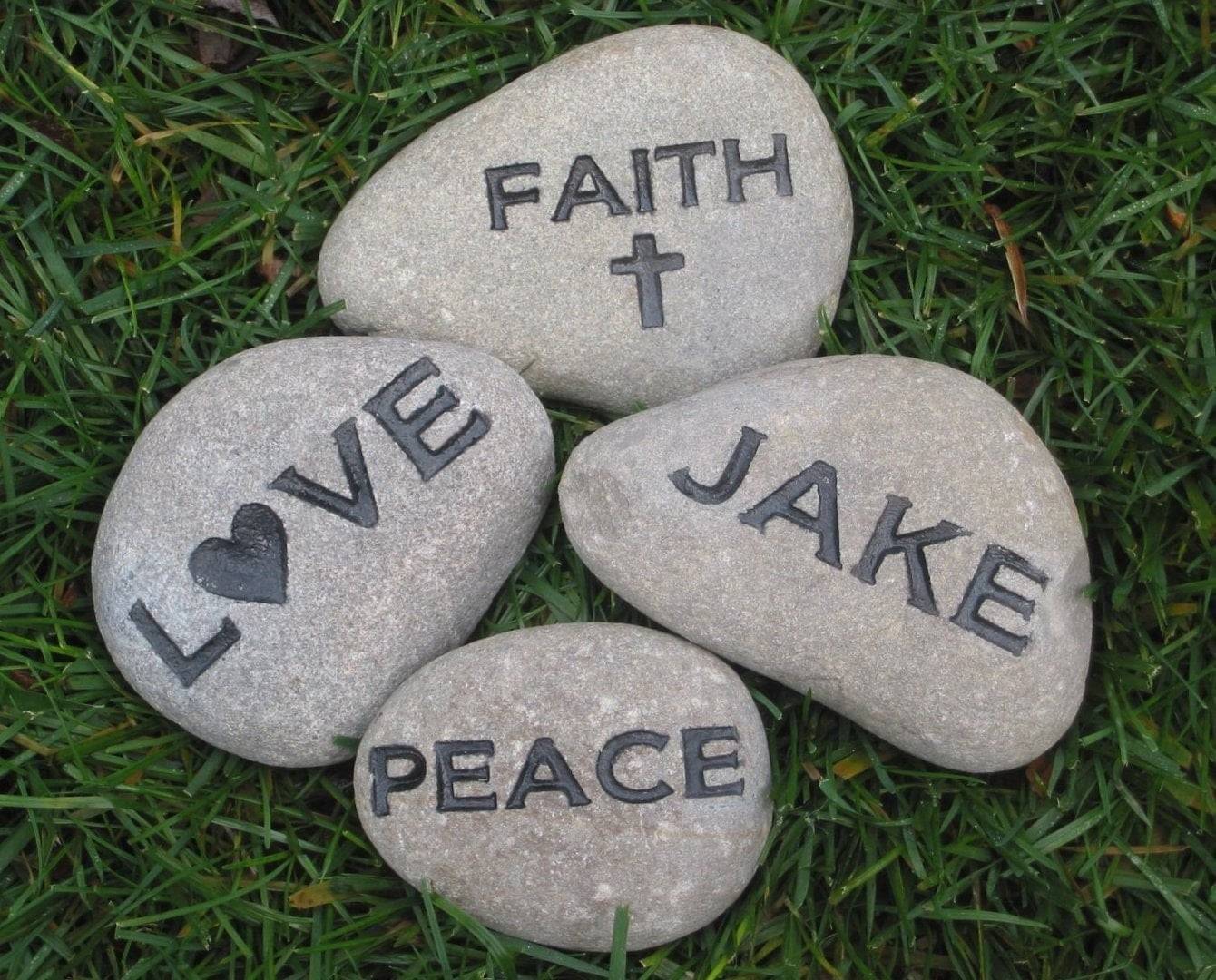 Personalized Garden Stone