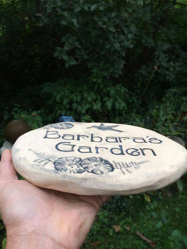 12 Custom Engraved Garden Stones Ideas Worth to Check SharonSable