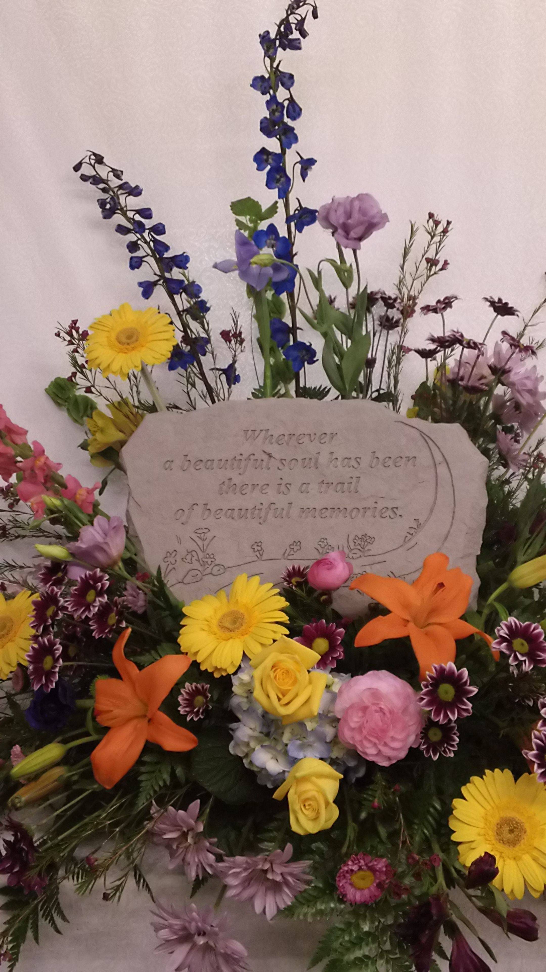 Memorial Garden Stone Personalized Memorial Stone Butterfly