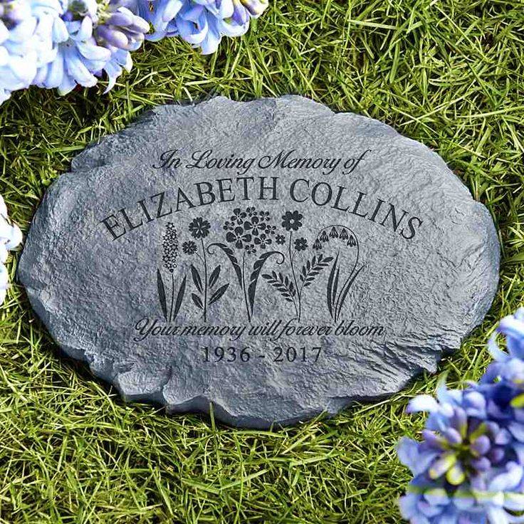 Sunflower Memorial Stone