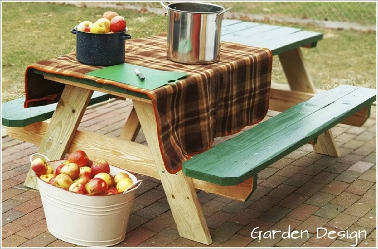 Diy Garden Table