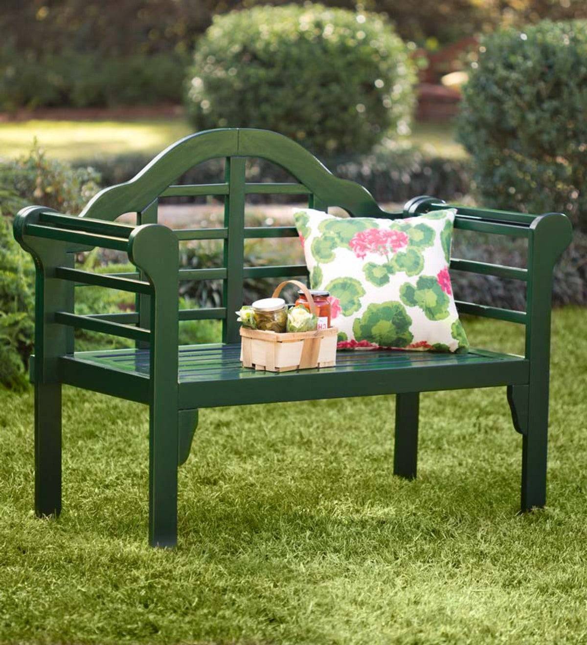 Lutyens Wood Garden Bench