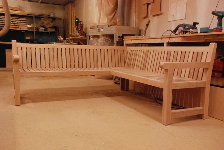 English Garden Bench Plan