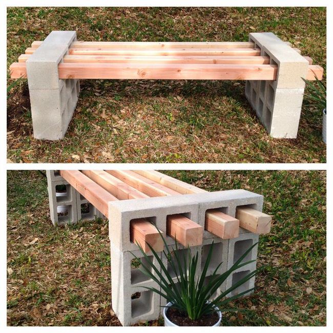 Diy Outdoor Bench