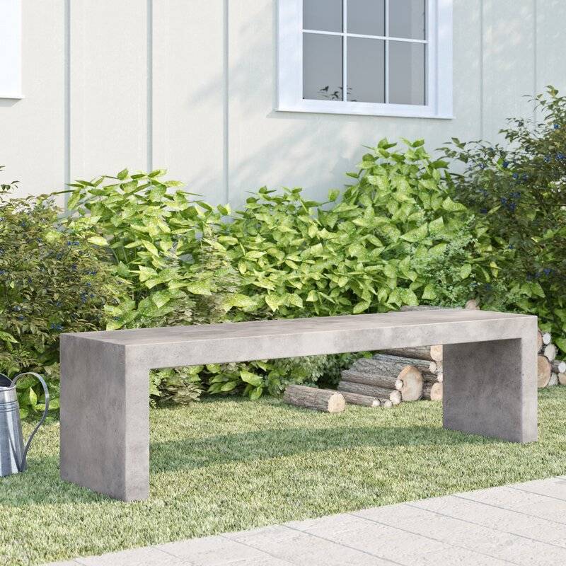 20 Cement Benches for Garden Ideas For This Year SharonSable