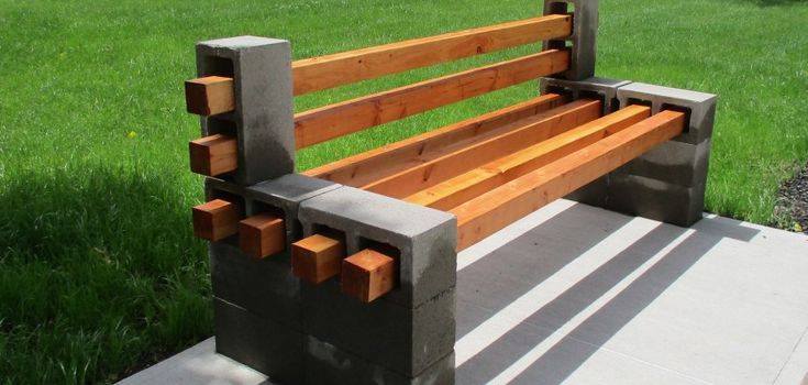 Stunning Outdoor Concrete Bench Design Concrete Bench