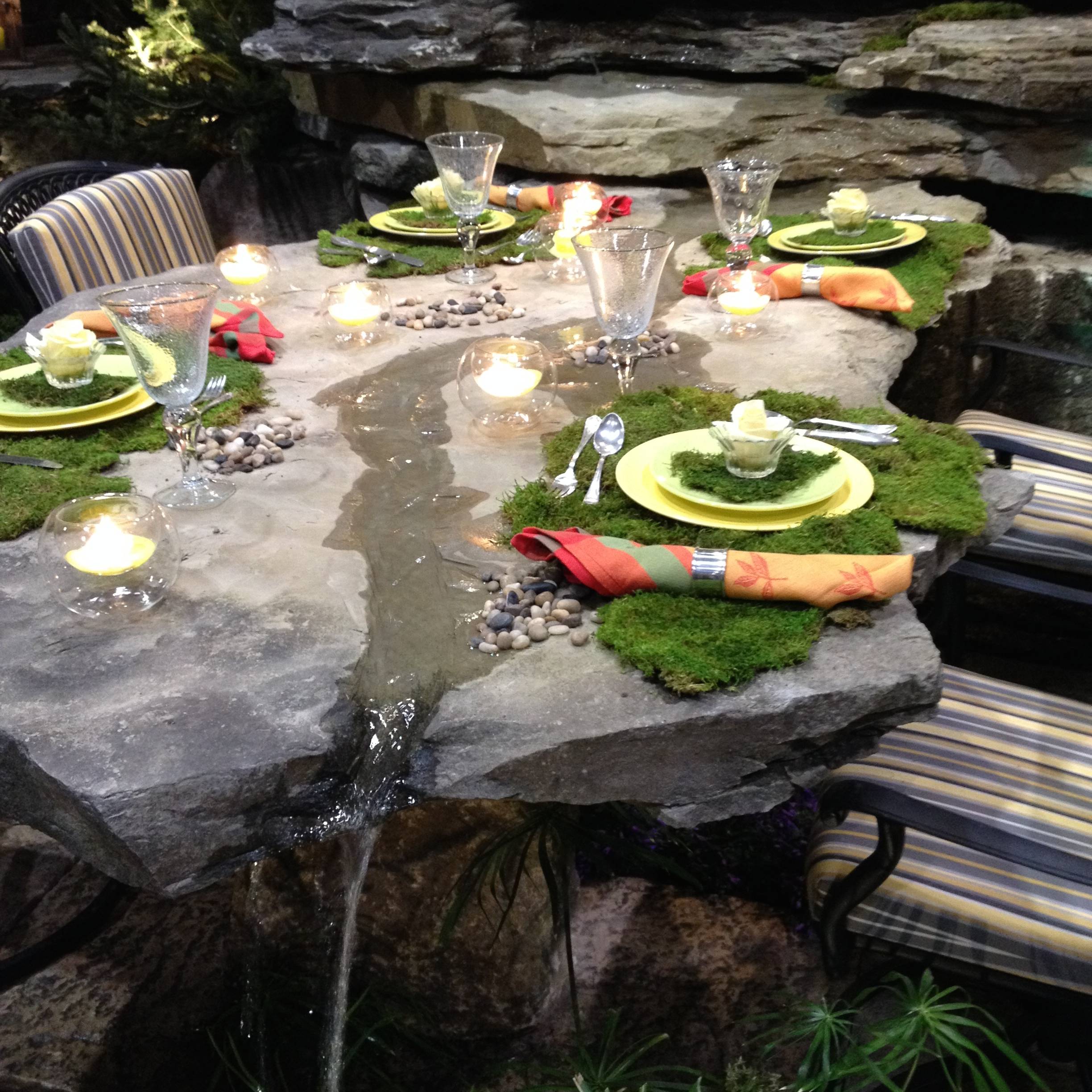 Belgian Bluestone Outdoor Table