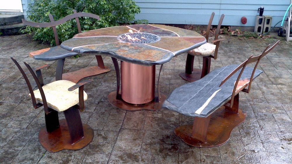20 Stone Garden Table Ideas You Cannot Miss SharonSable