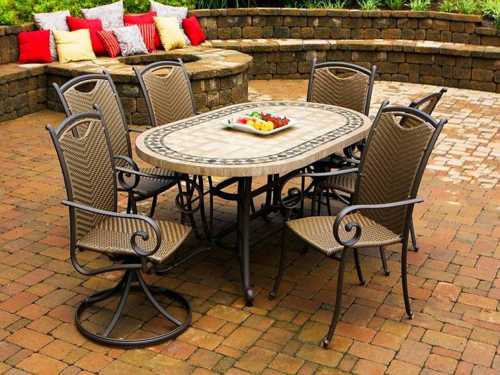 Stone Garden Table