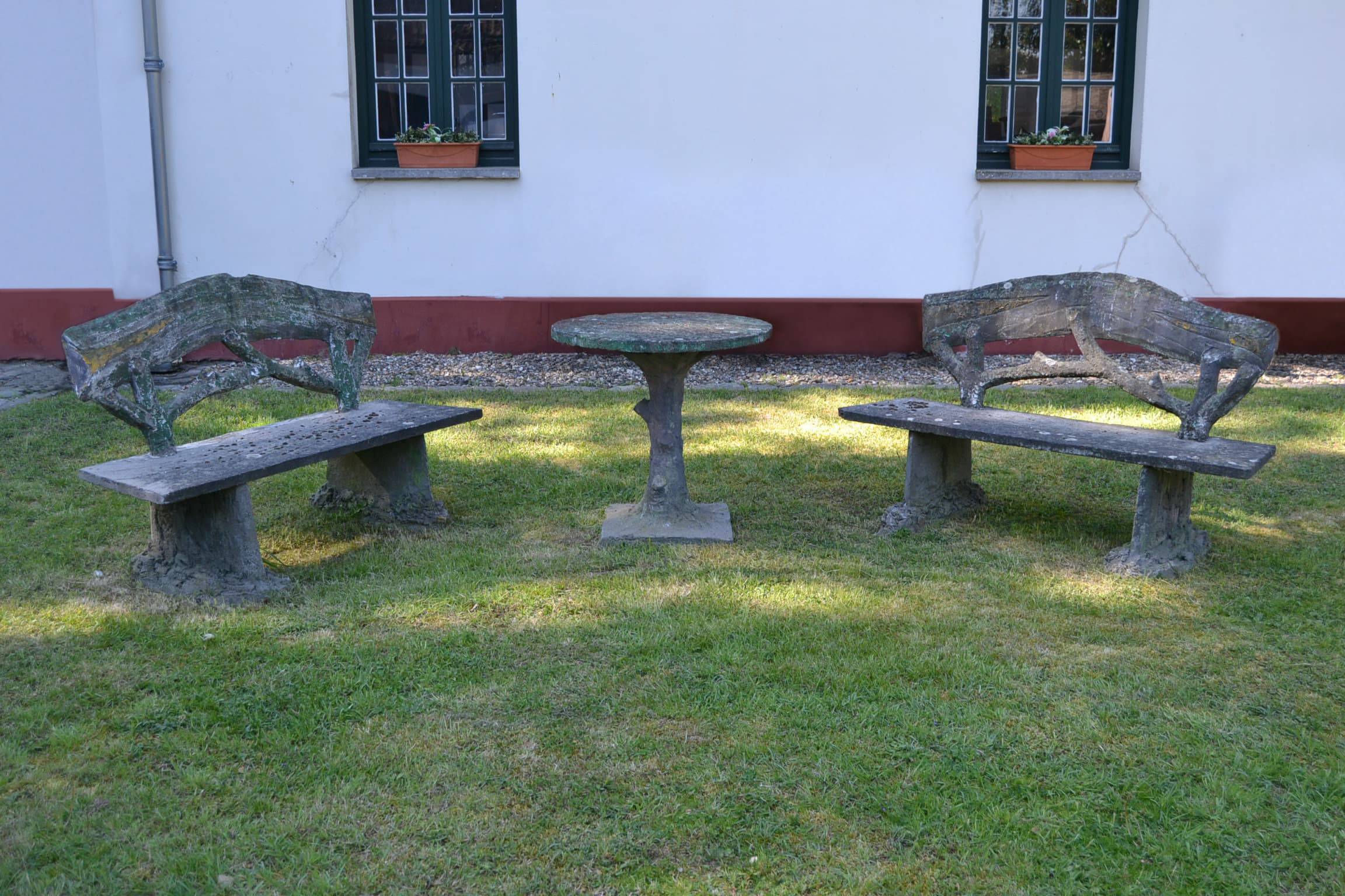 Rcsgb Ideas Here Remarkable Curved Stone Garden Bench Collection