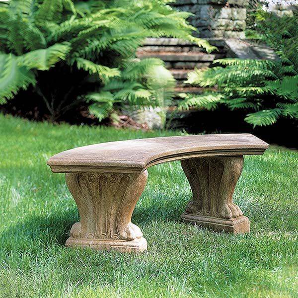 Stone Garden Benches