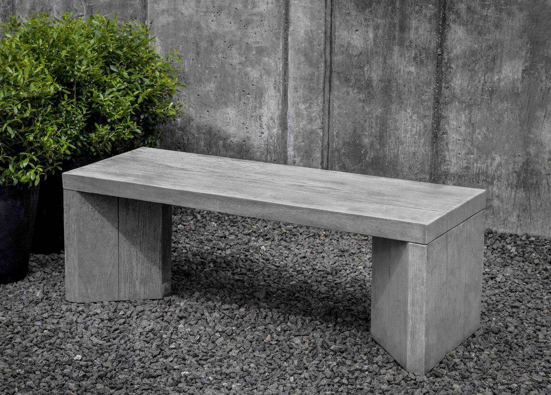 Stone Garden Benches