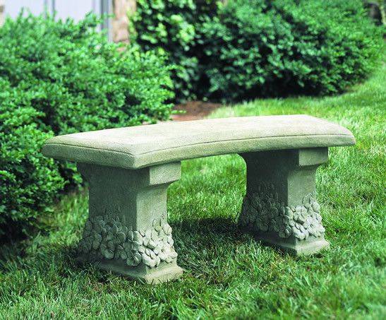 Decorative Outdoor Animal Stone Garden Bench