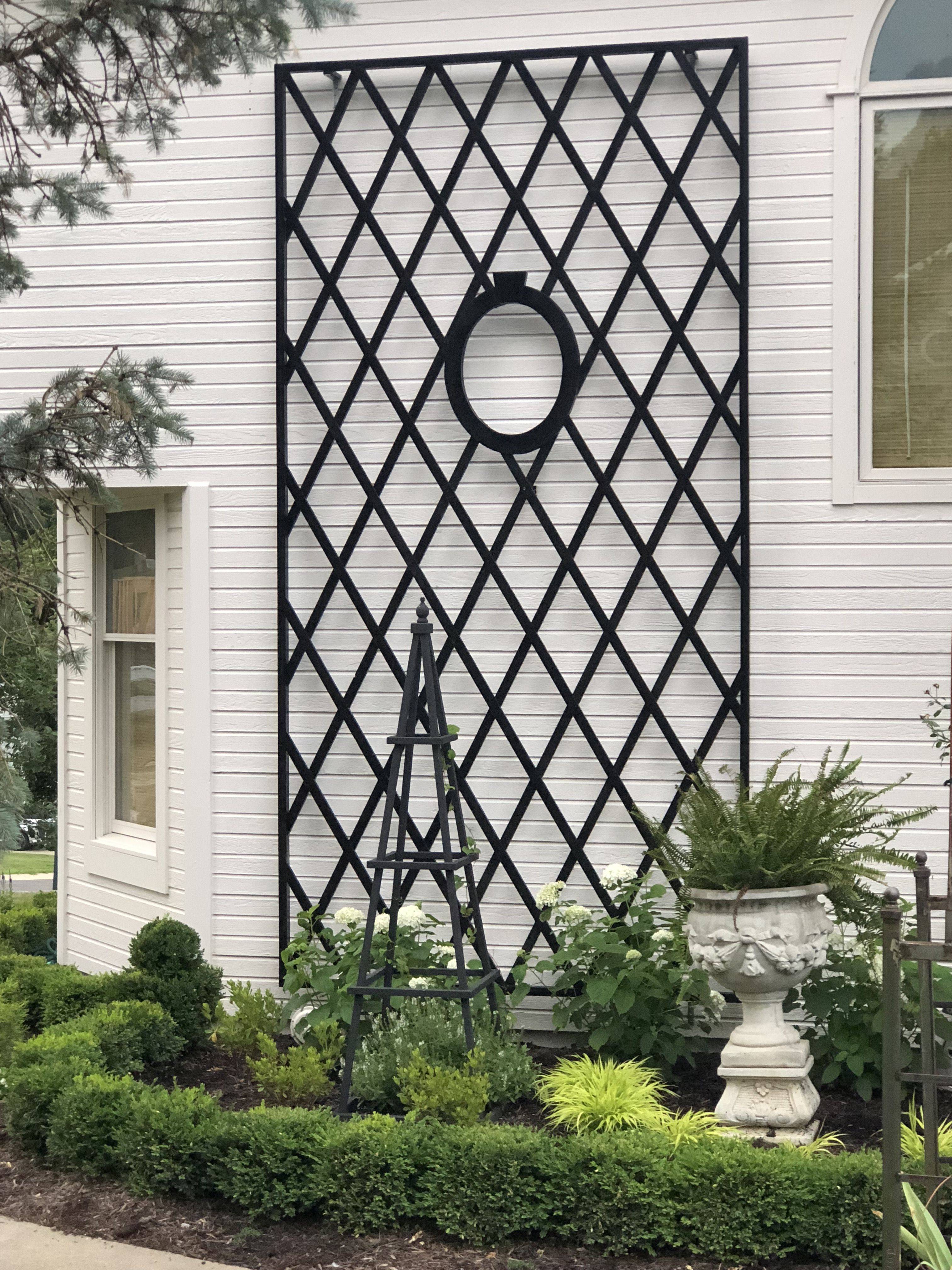 Decorative Metal Garden Trellis