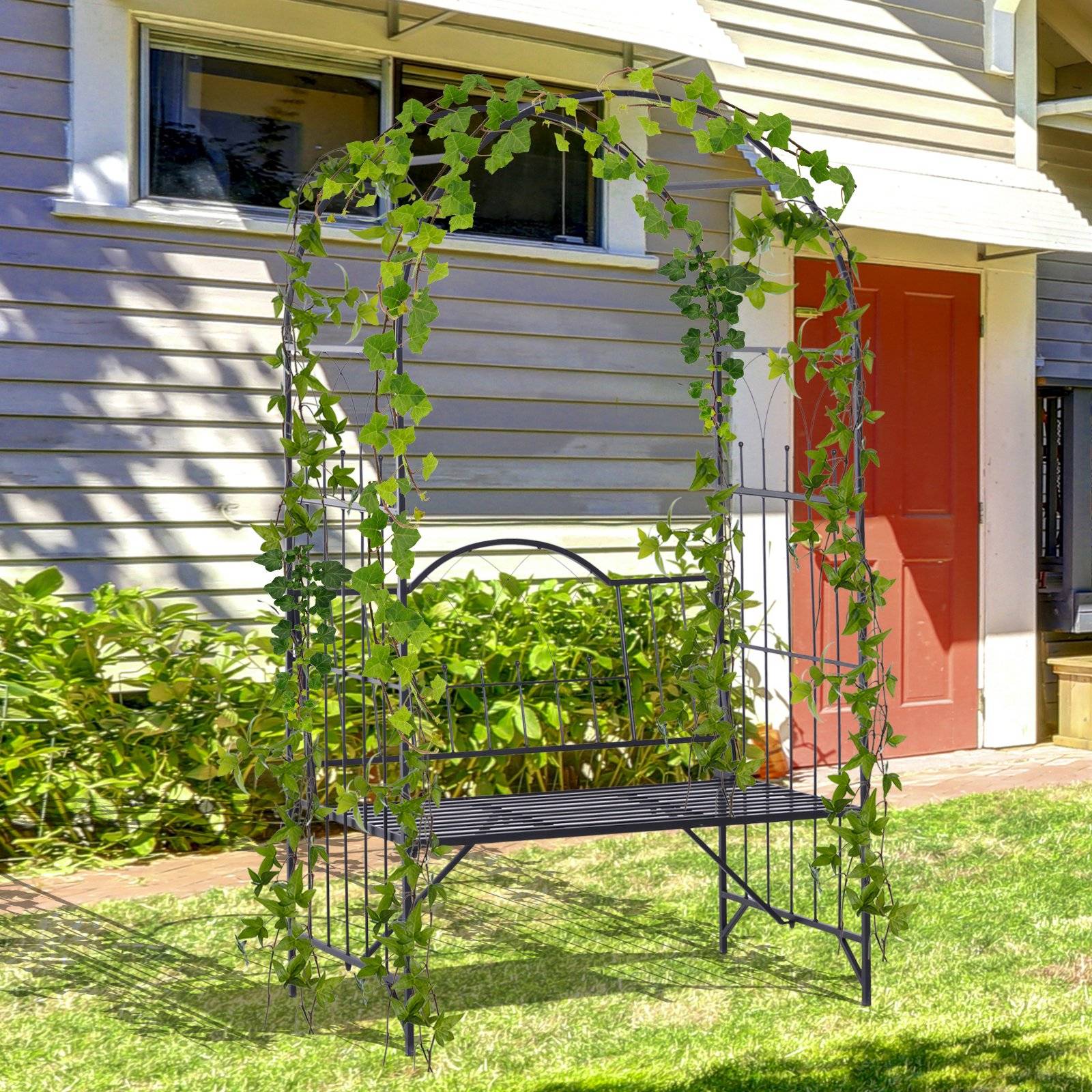 20 Black Garden Trellis Ideas Worth a Look SharonSable