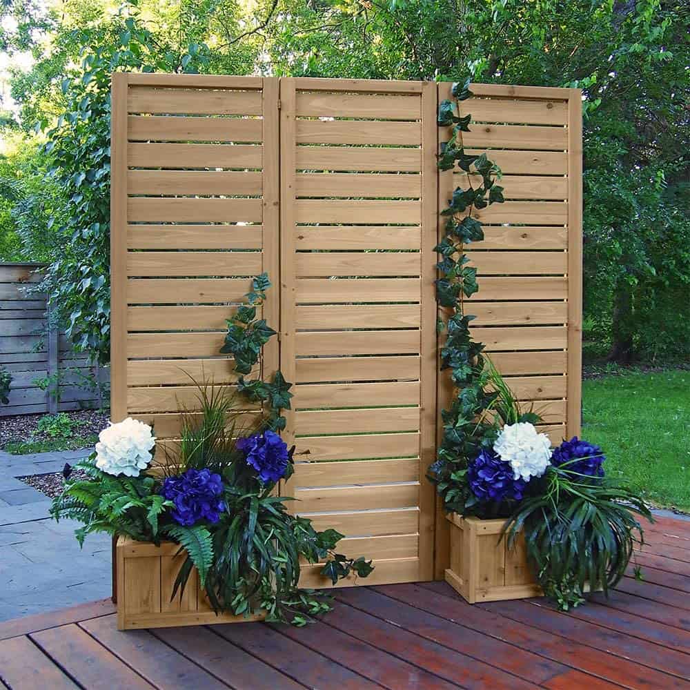 Modern Backyard Fence Design Ideas