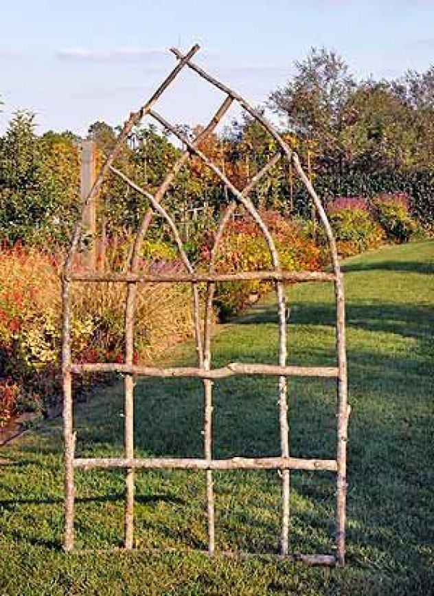 Rustic Twig Trellis