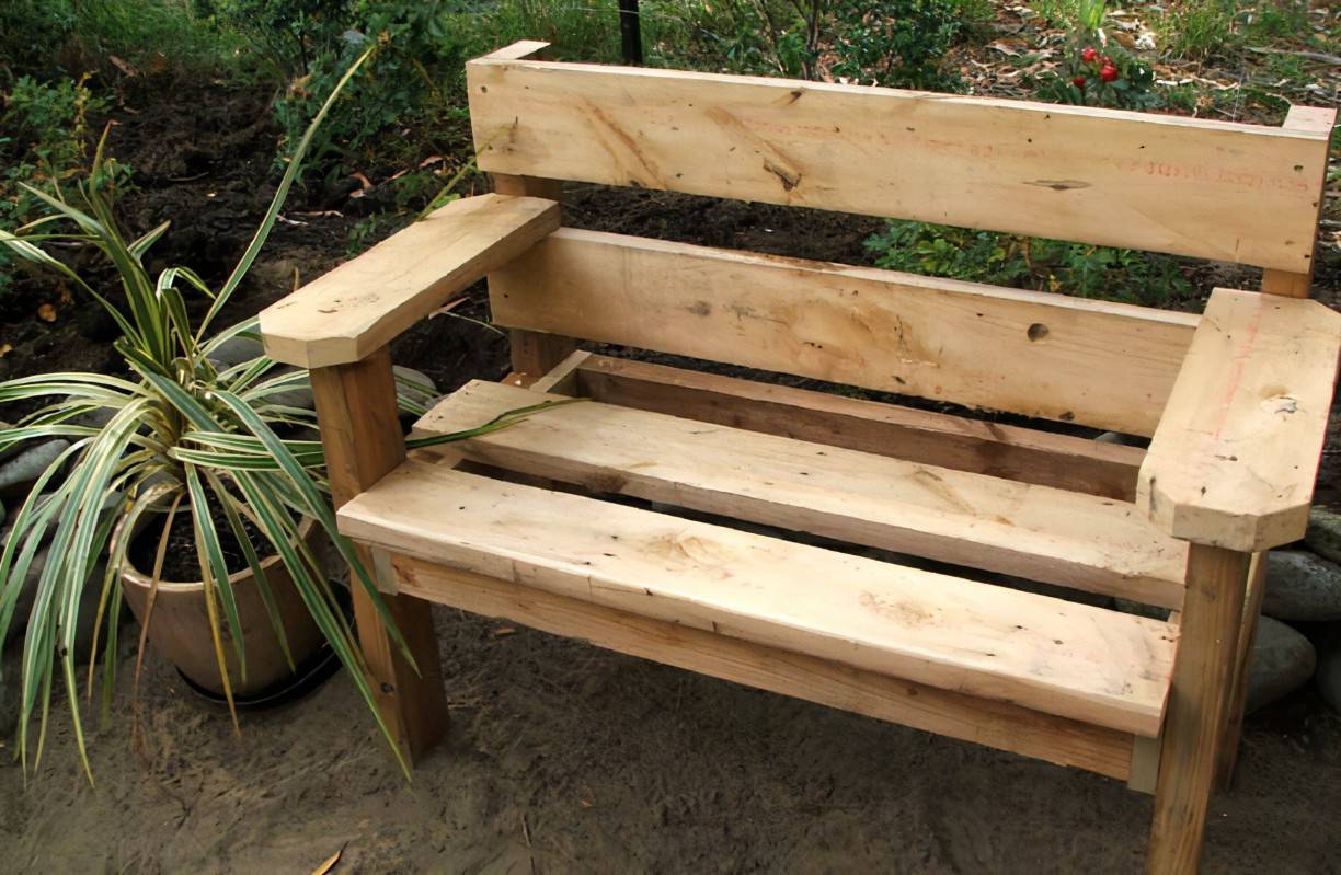 Diy Garden Bench