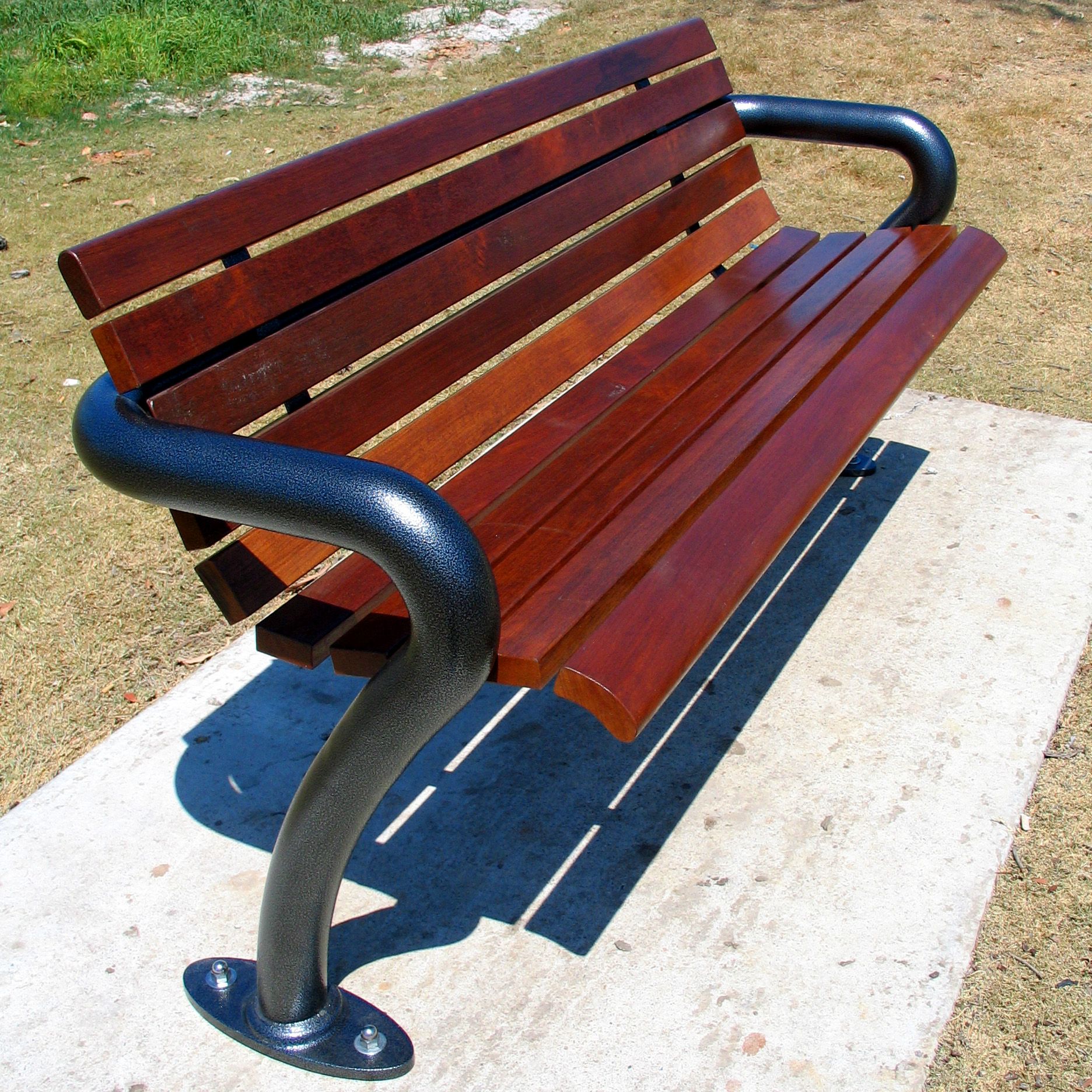 Metal Outdoor Chair Bench