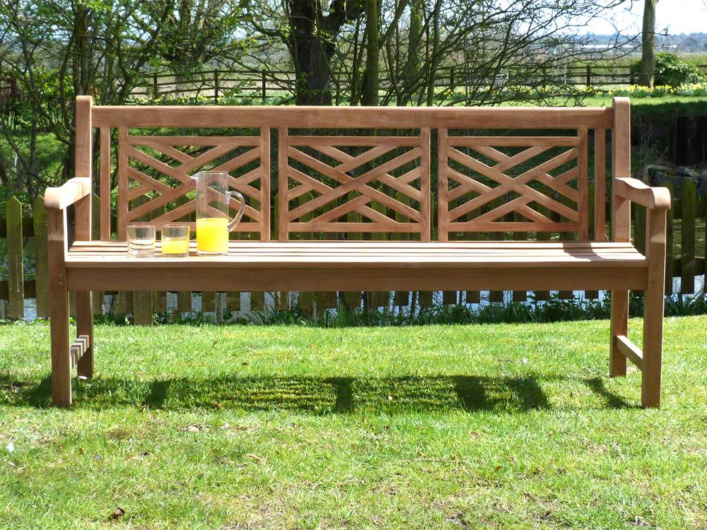 Parquet Reclaimed Wood Rustic High Back Porch Bench Rustic Outdoor