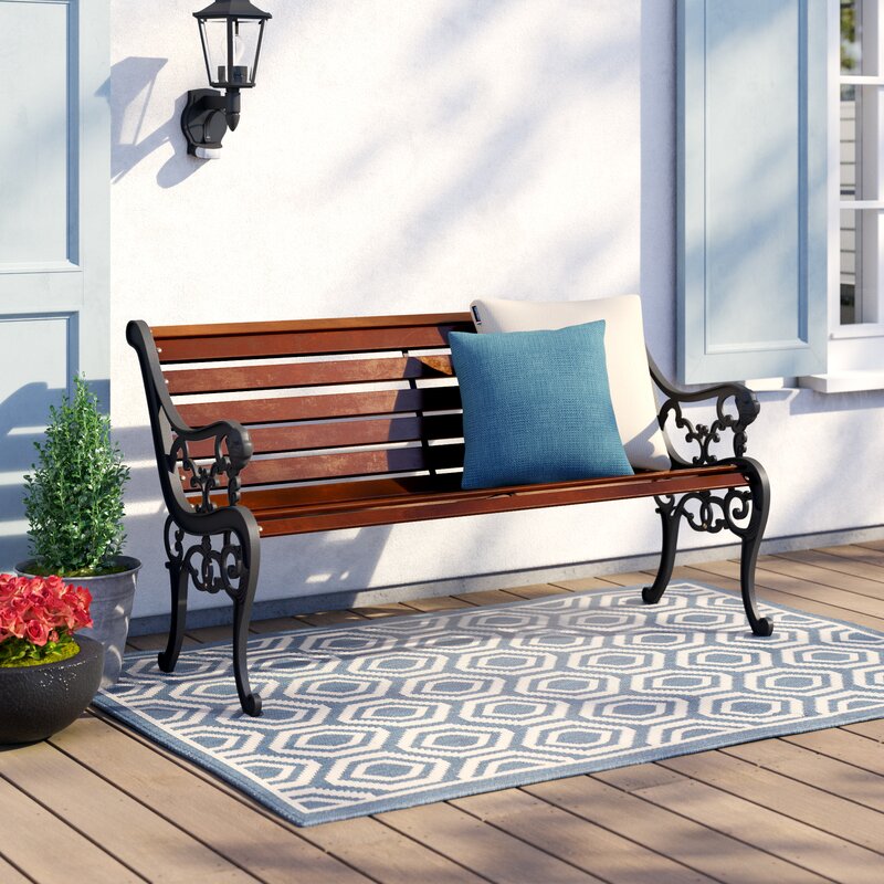 Rustic Solid Wood Scaffolding Board Bench