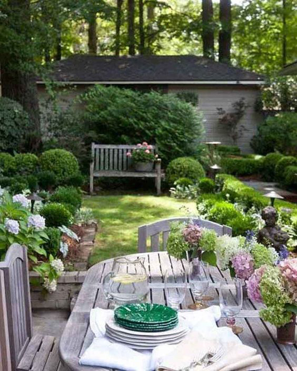 Outdoor Living Pea Gravel Patio Inspiration French Country Cottage