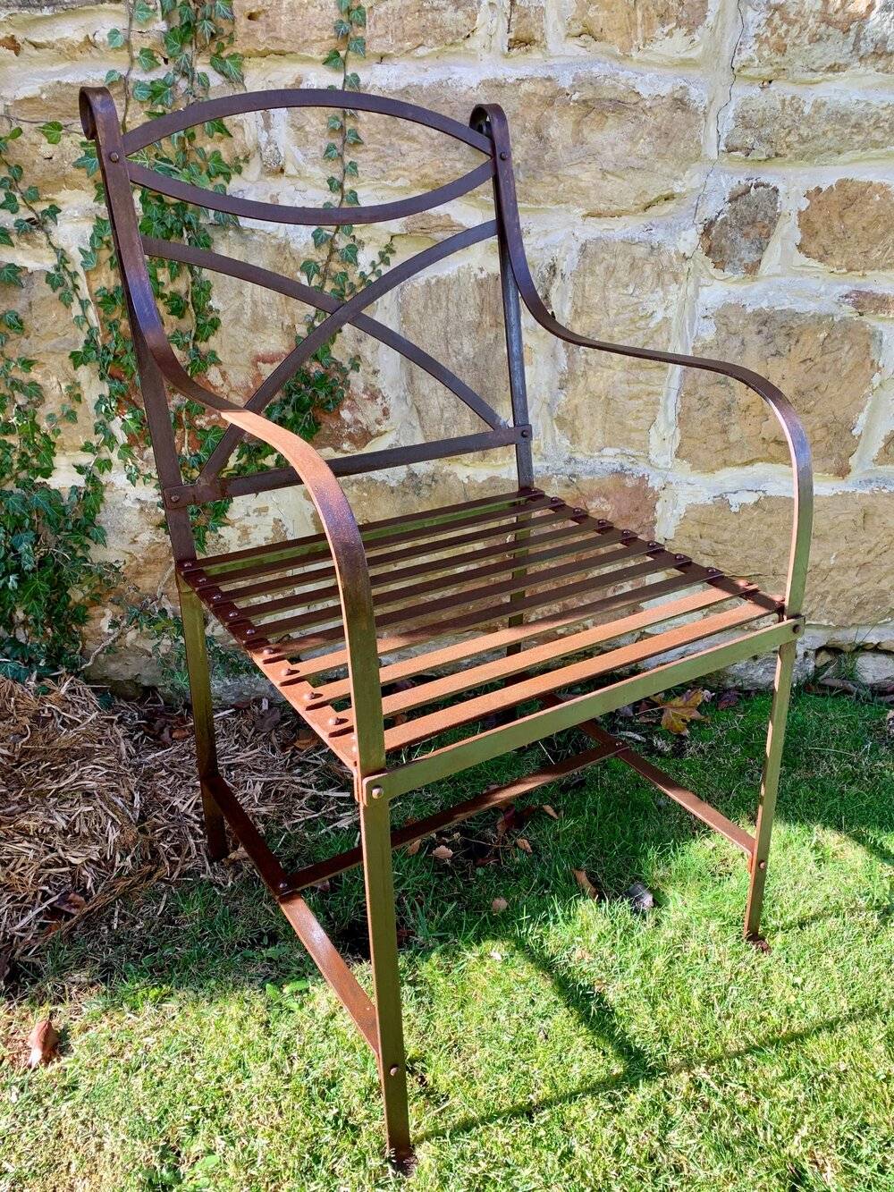 Super Garden Bench Restoration Front