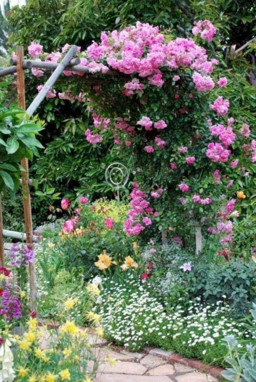 Rose Garden Decorating Ideas For Good Looking Landscape Traditional