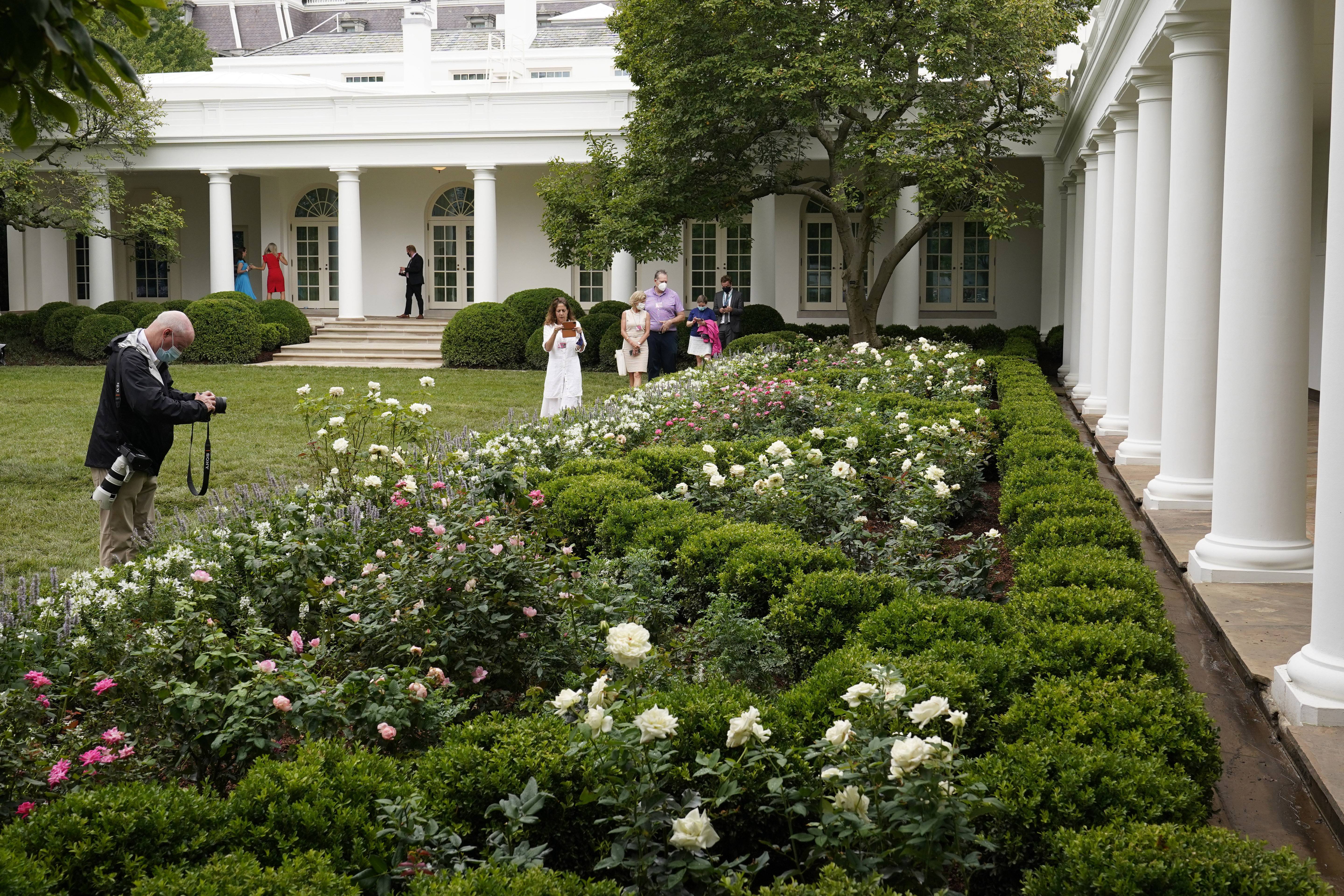 President Rose Garden Speech Unconventional But Totally Awesome