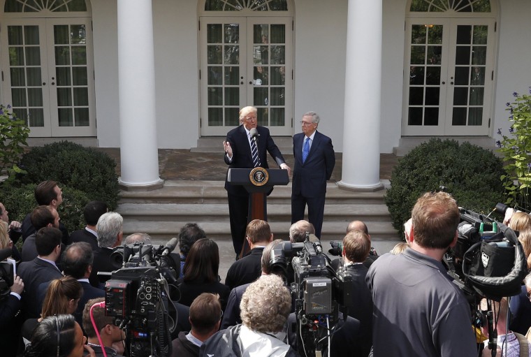 Trumps Rose Garden Appearnace