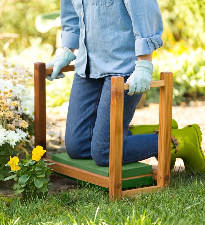 Gardening Bench Kneeler Decor Ideas