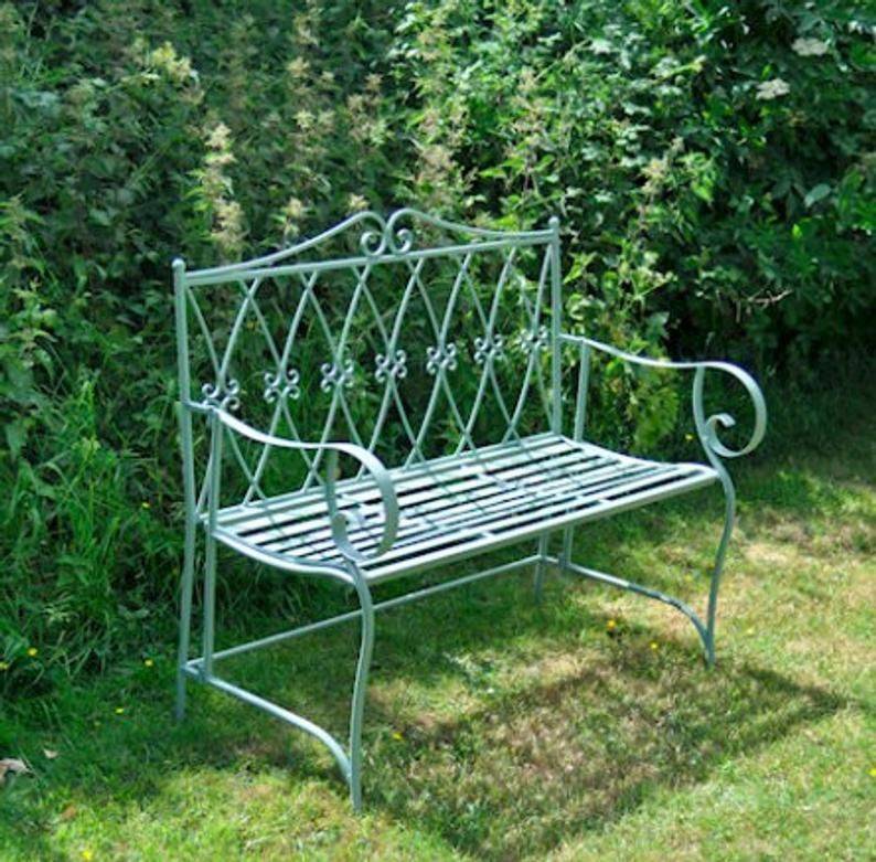 Decorative Cast Iron Garden Bench Architectural