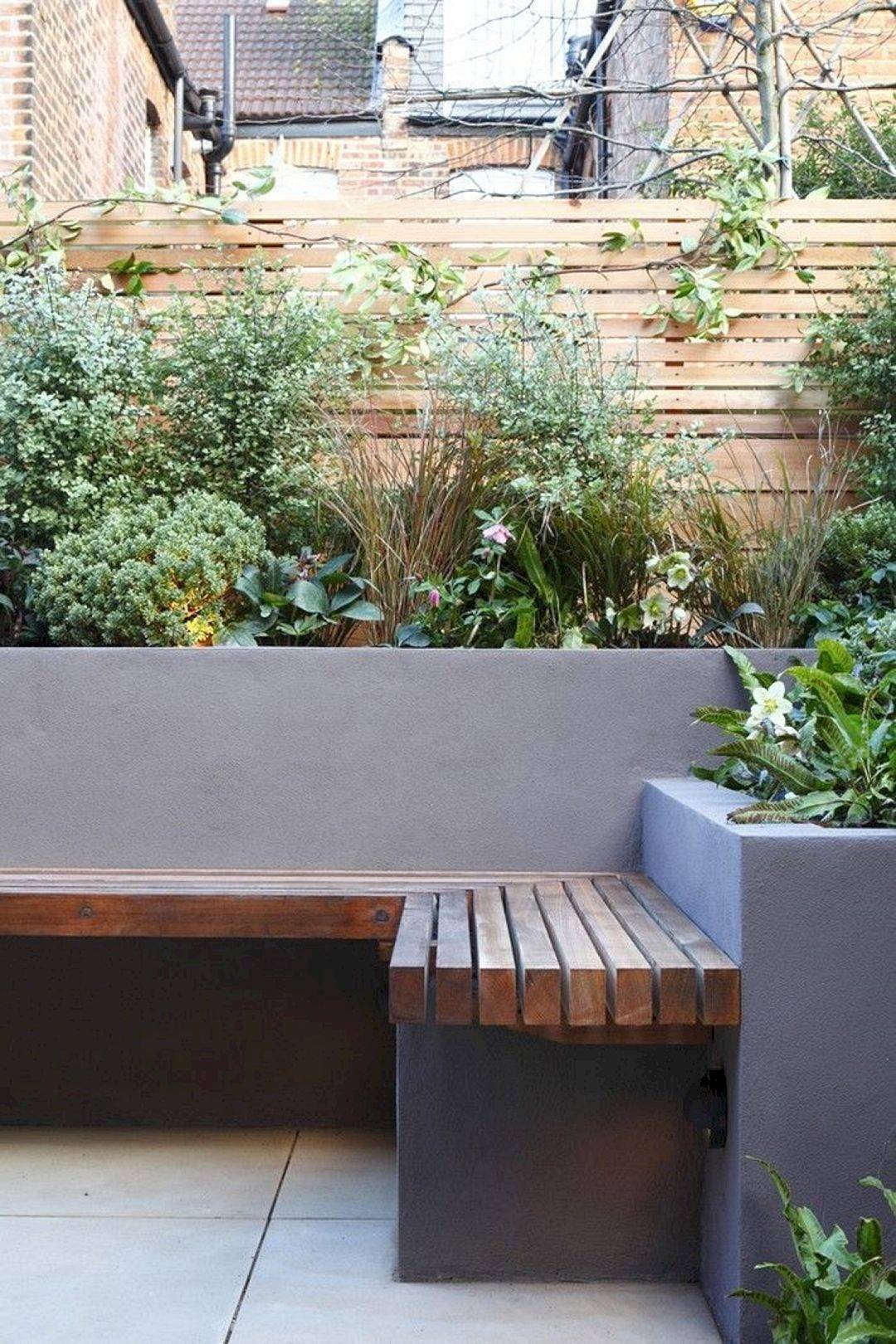 Cool Curved Garden Benches Wooden Design