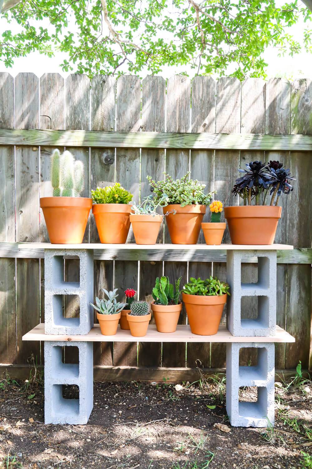 Enchanting Diy Plants Shelf Ideas