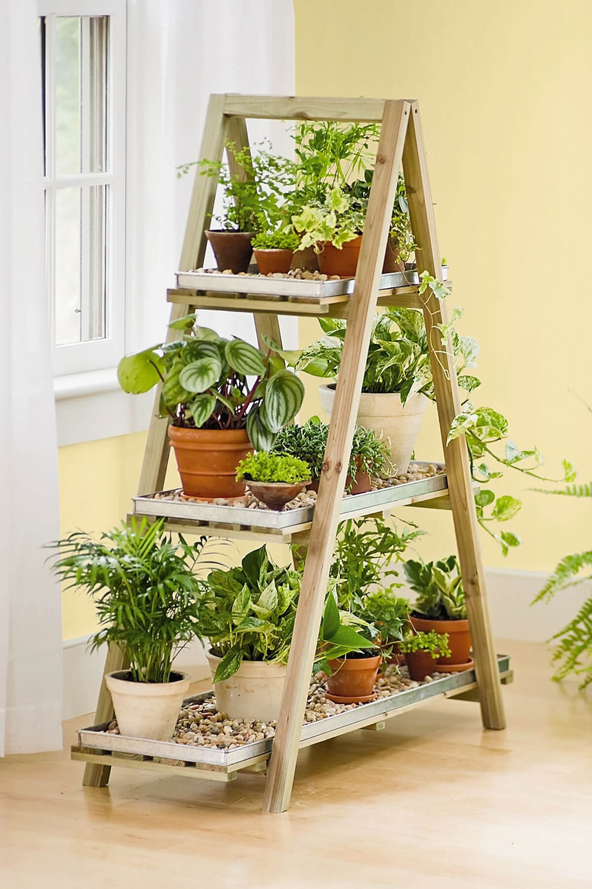 Outdoor Plant Shelves
