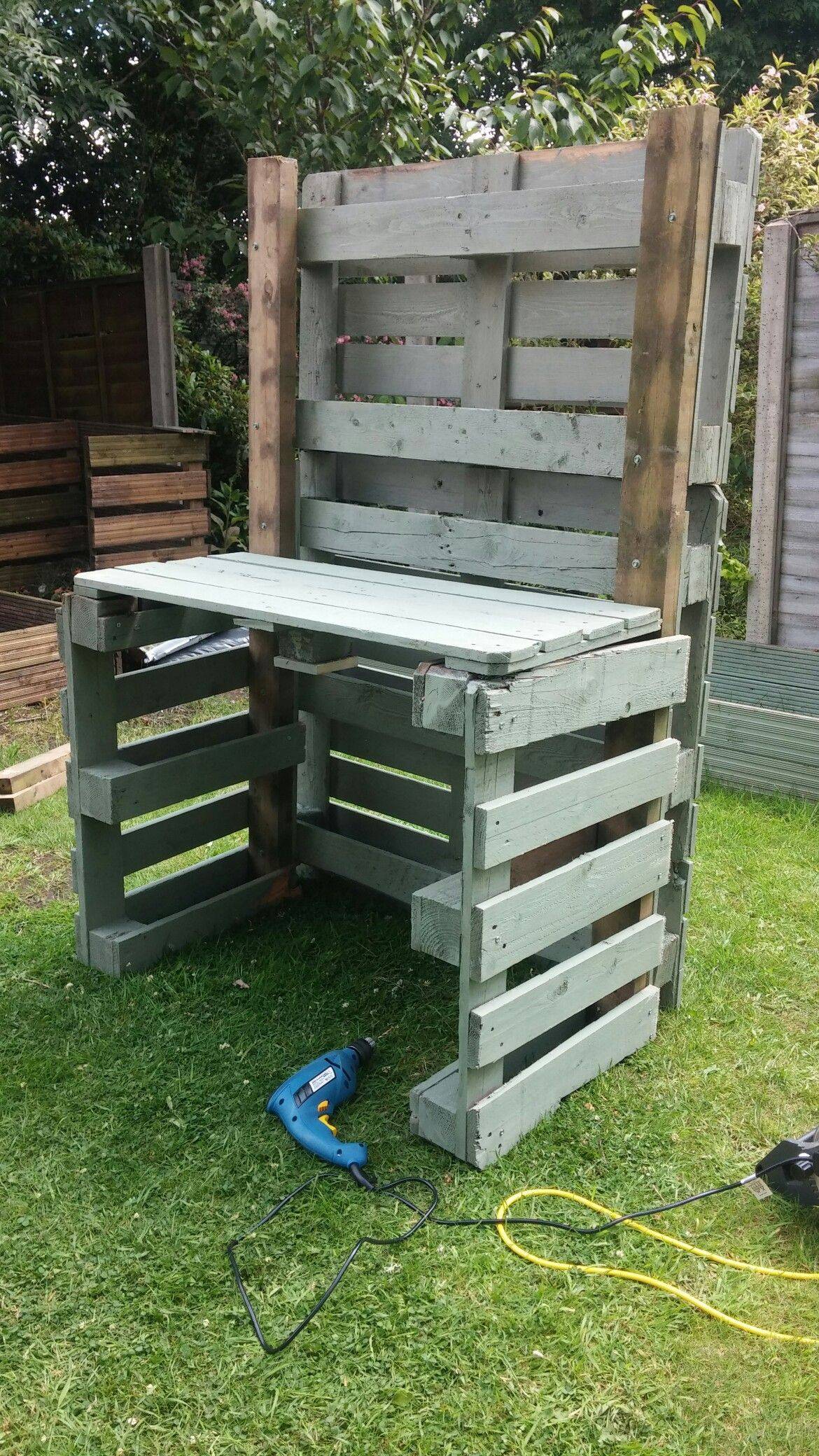Awesome Diy Pallet Garden Bench And Storage Design Ideas