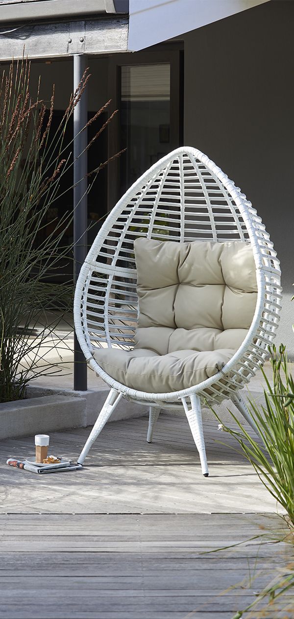 Outdoor Person Garden Hanging Podegg Chair Greysilver Amazoncouk