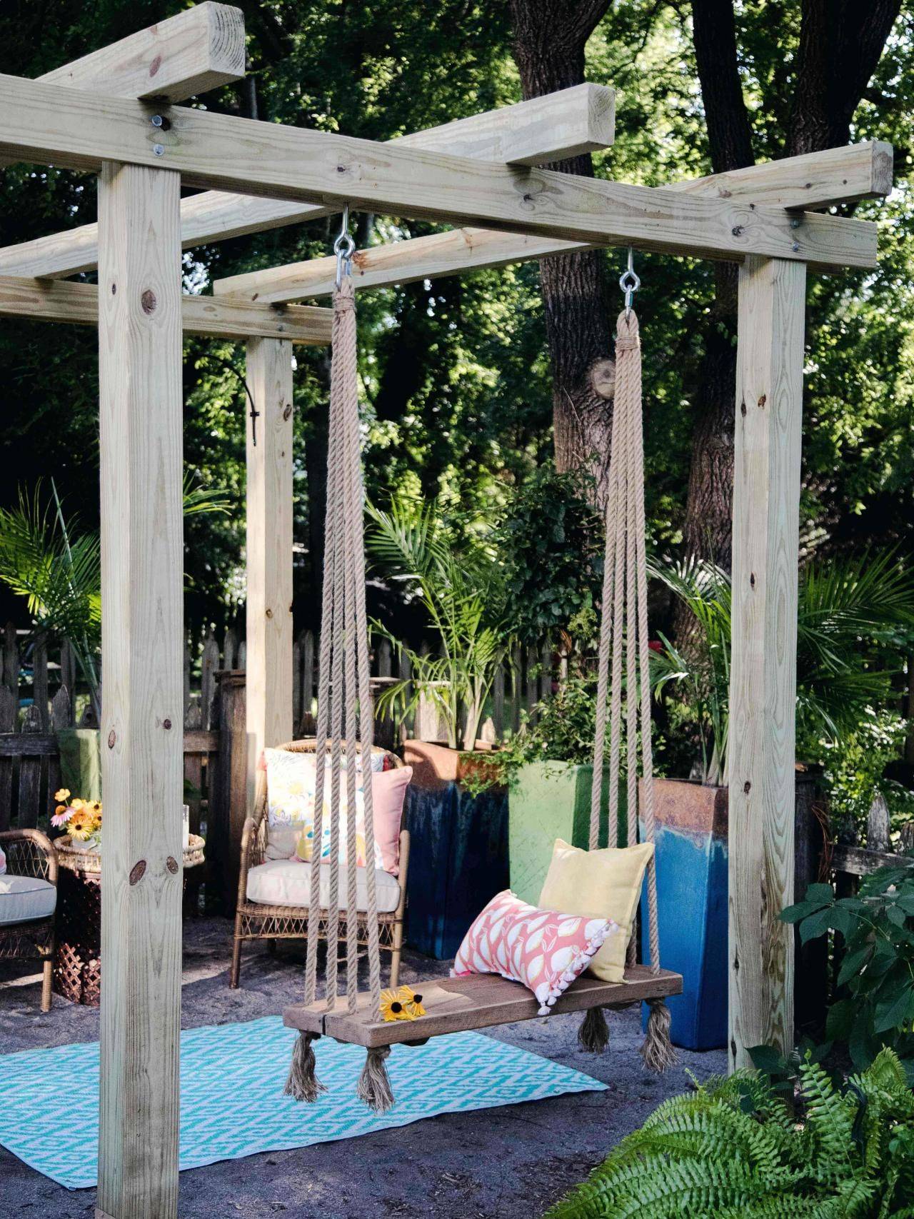 Swingin Backyard Swing Ideas