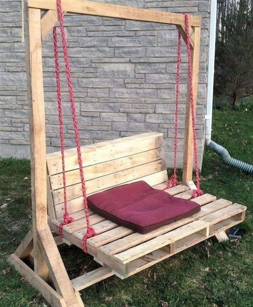 Amazing Diy Project Pallet Swing Design Ideas