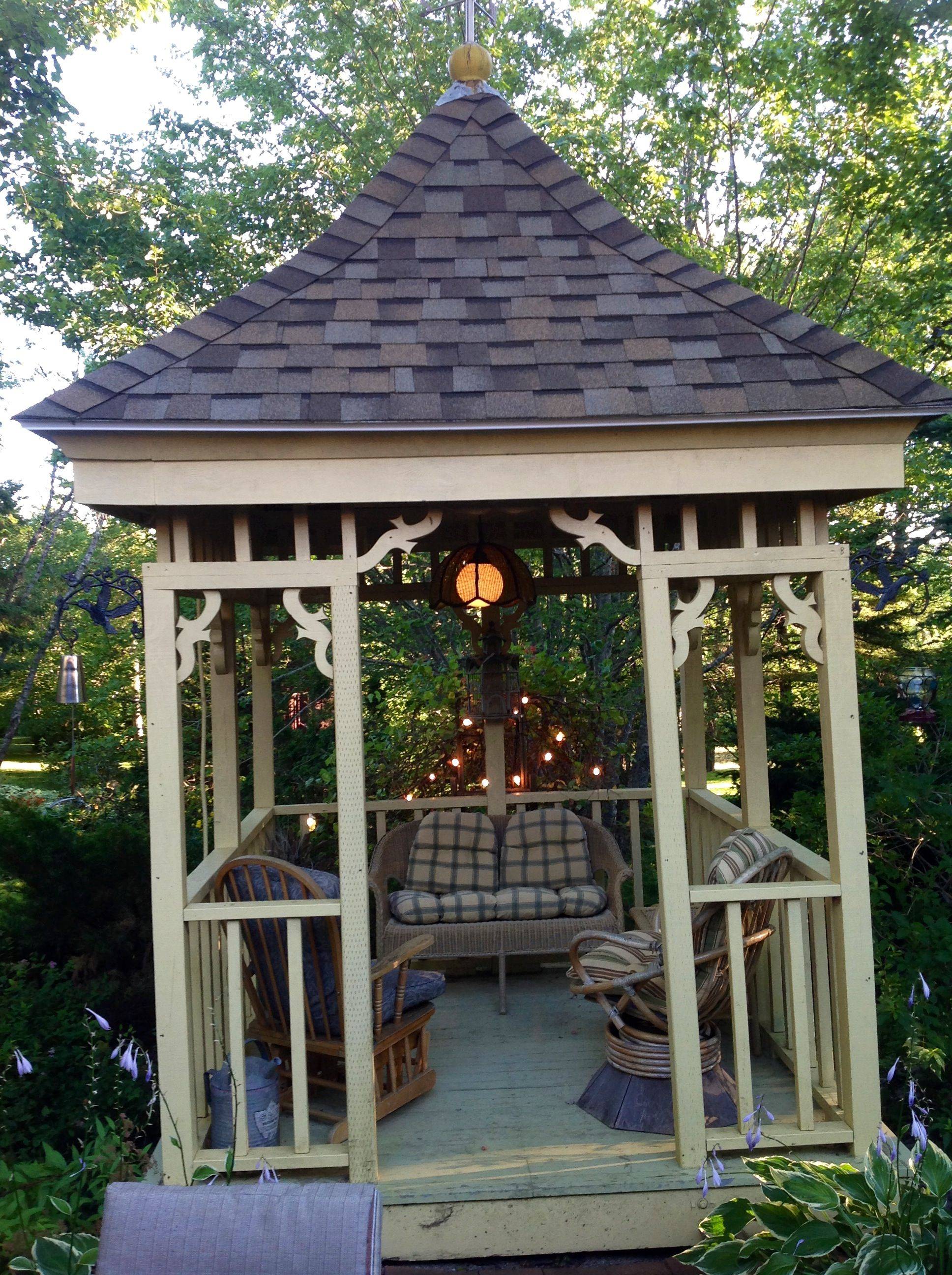 X Ridgeway Wicker Gazebo Kmart
