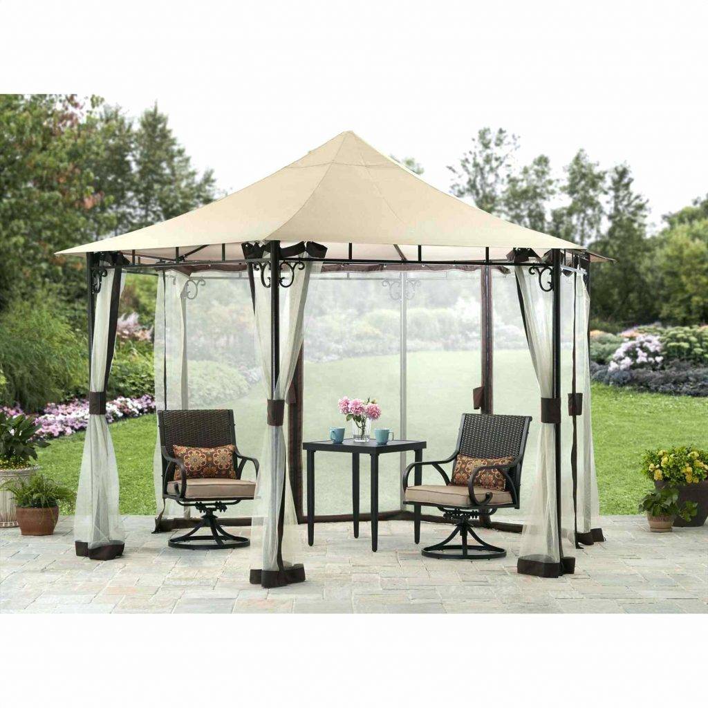 X Ridgeway Wicker Gazebo Kmart