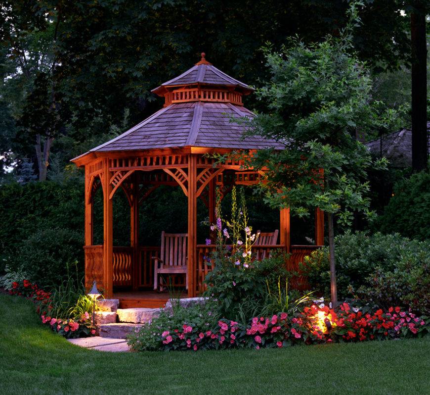 Gazebo De Madera Wooden Gazebo