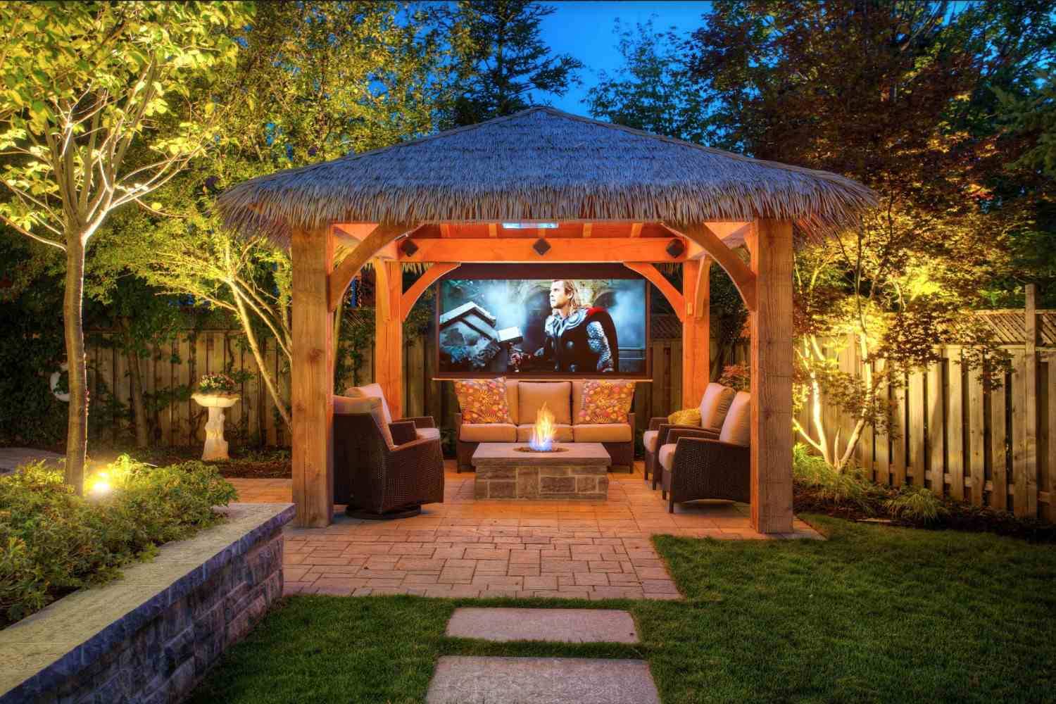 Wooden Garden Gazebo Ideas