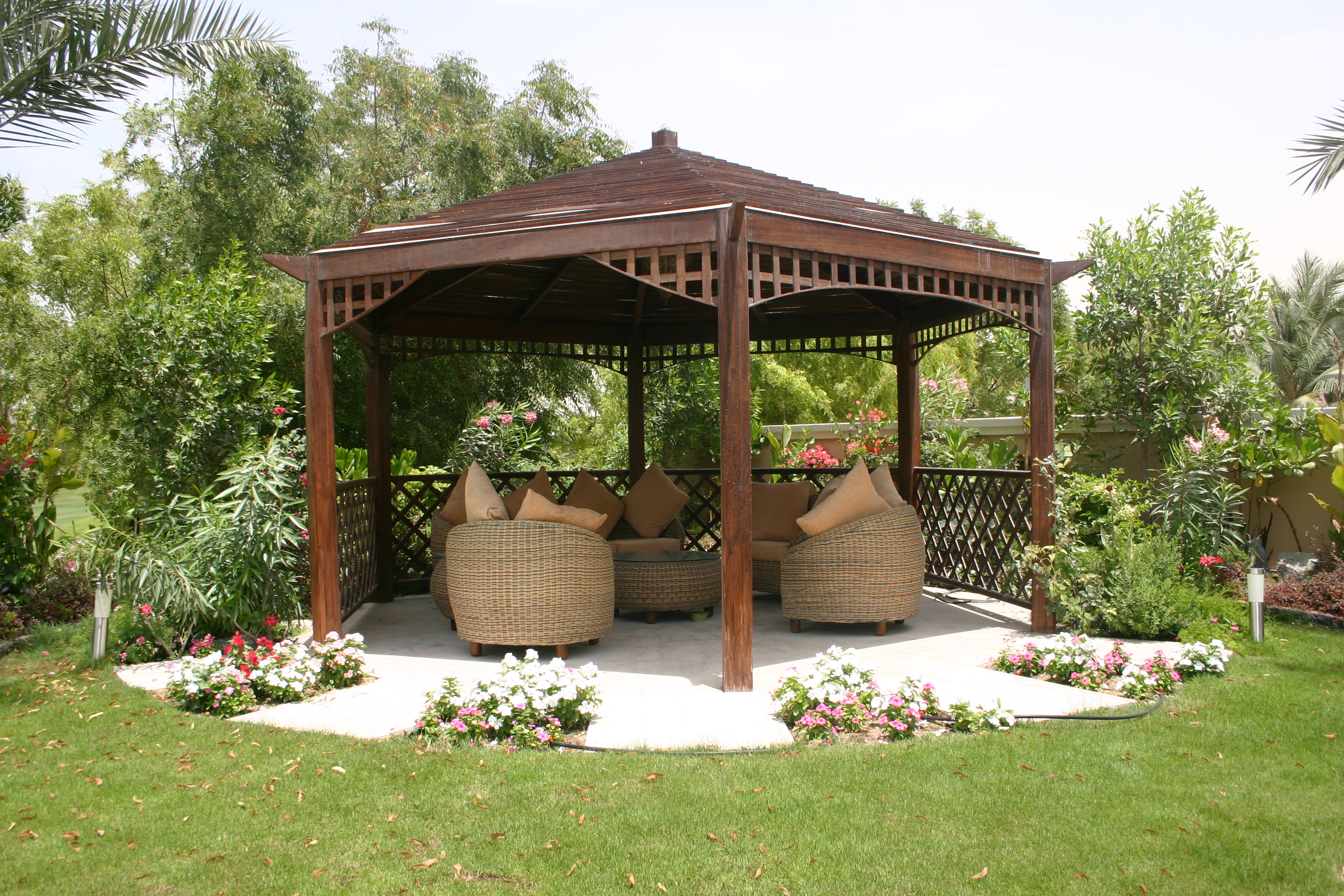 Nice Gazebo Backyard Garden Landscaping Design Ideas Page