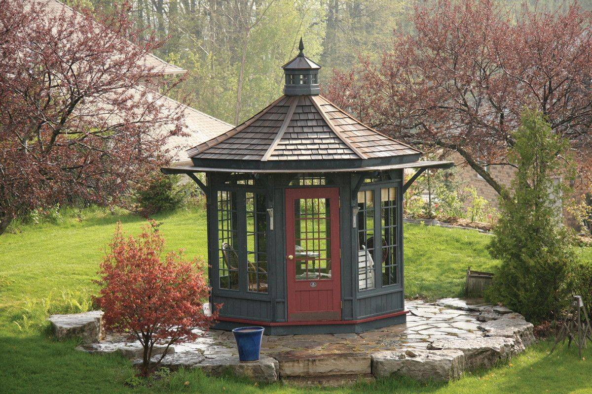 23 Enclosed Garden Gazebo Ideas For This Year SharonSable